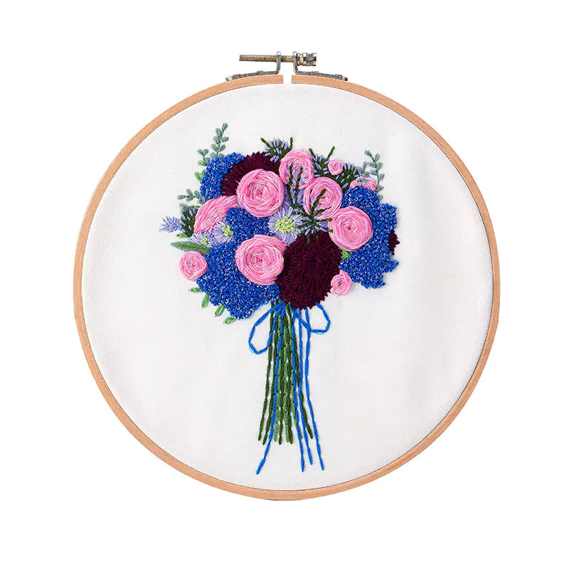 π¨ Hand Embroidery DIY Material Kit β Decorative Painting Series (9 Artistic Variants)