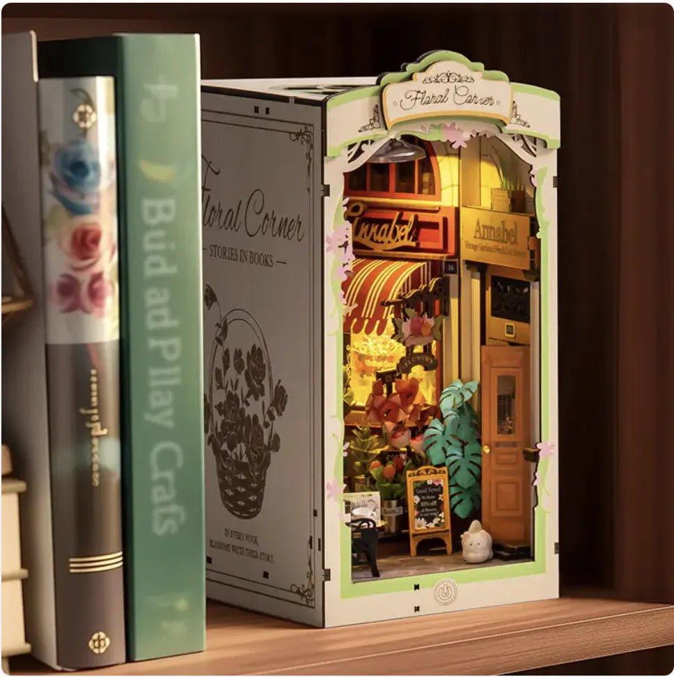 Annabel's Flower Shop Book Nook Kit 🌸 | Build a Blooming Miniature Masterpiece