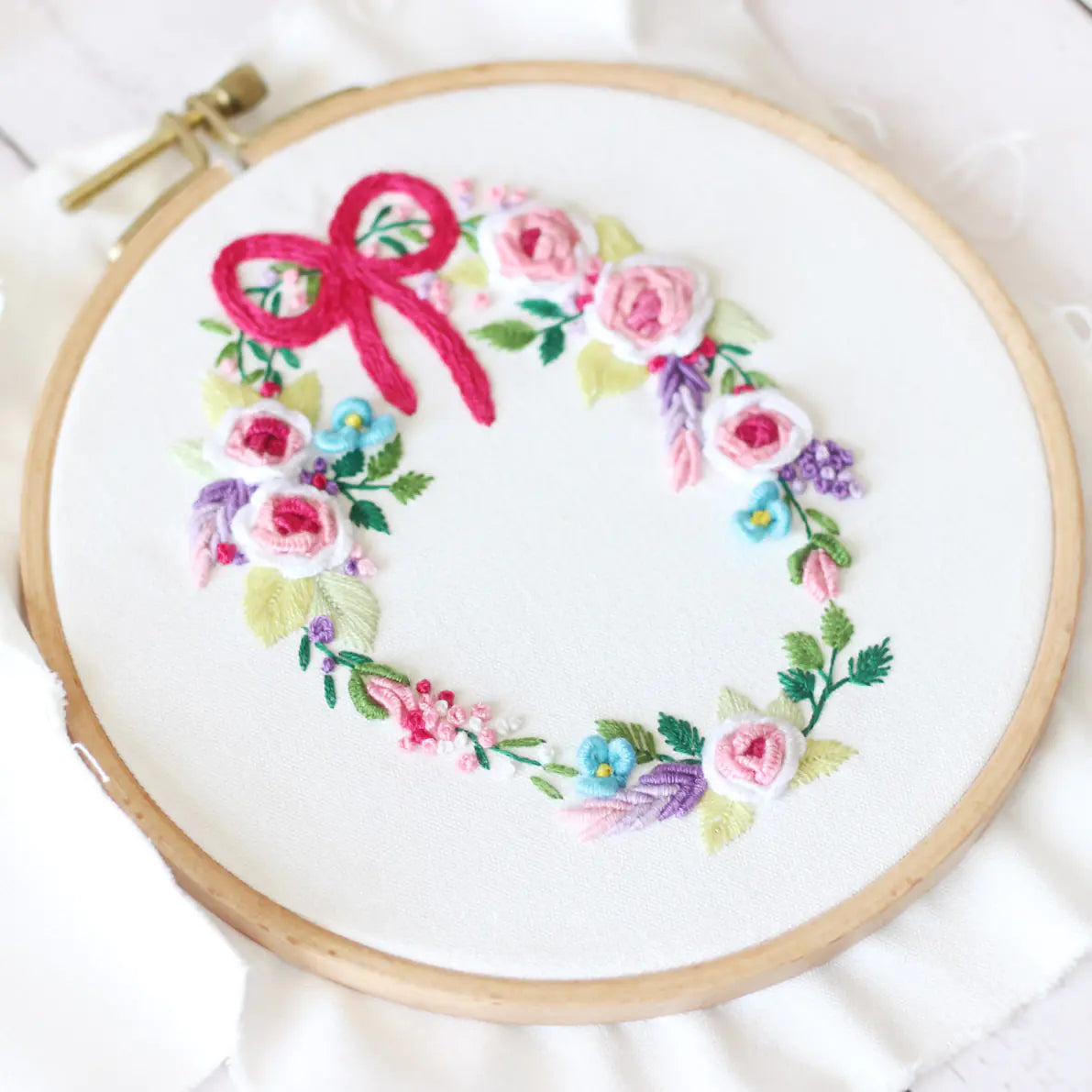 ๐ธ 3D Embroidery Practice DIY Kit โ Spring Floral Series (4 Elegant Variants)