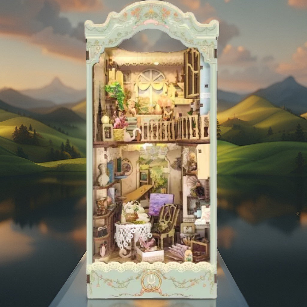Pastoral Diary DIY 3D Book Nook – Countryside Miniature Build for Adults