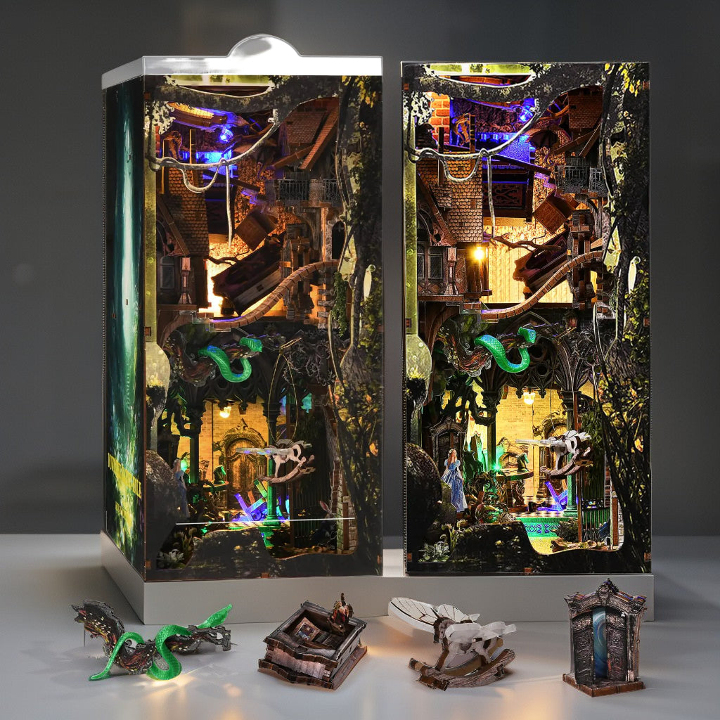 Alice in Wonderland DIY Book Nook | "Down the Rabbit-Hole" Kit