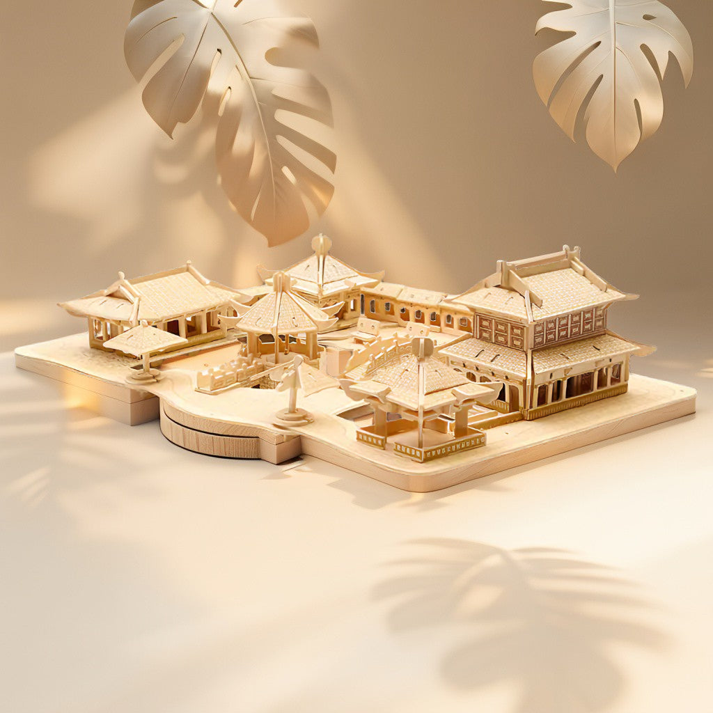 Stamping Hall of Supreme Harmony – 3D Wooden Puzzle Architectural Model (Historic Chinese Landmark)
