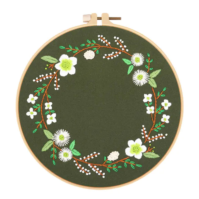 πΌ Dandelion DIY Embroidery Art Kit β 4 Designs | With or Without Hoop