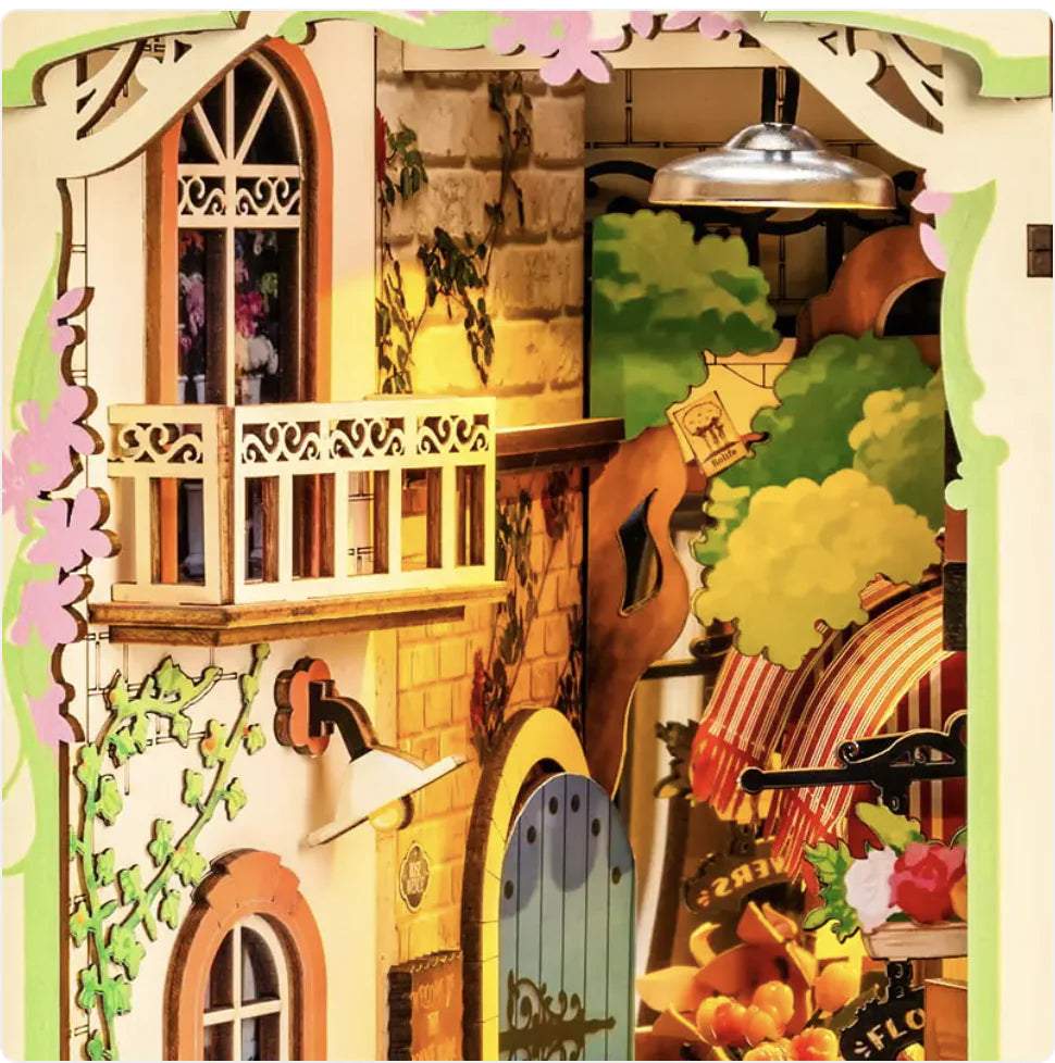 Annabel's Flower Shop Book Nook Kit 🌸 | Build a Blooming Miniature Masterpiece
