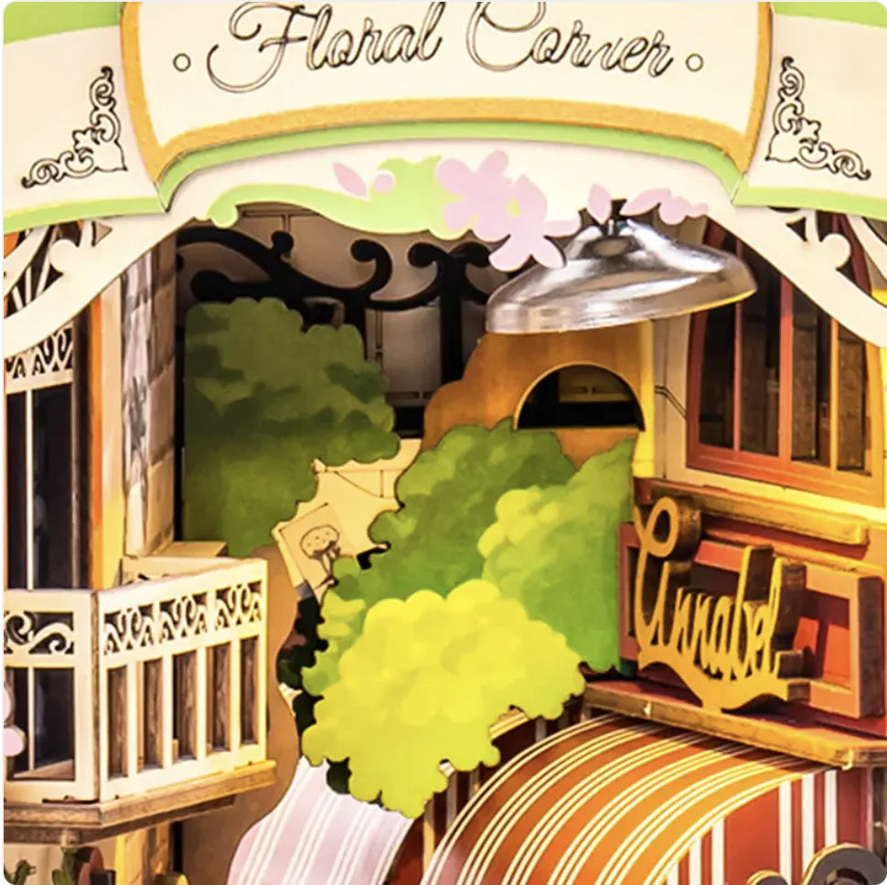 Annabel's Flower Shop Book Nook Kit 🌸 | Build a Blooming Miniature Masterpiece