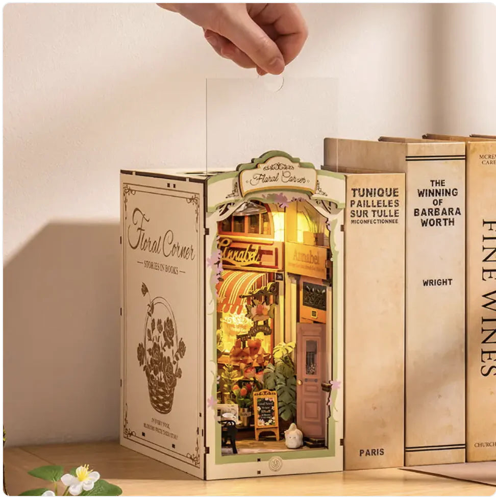 Annabel's Flower Shop Book Nook Kit 🌸 | Build a Blooming Miniature Masterpiece