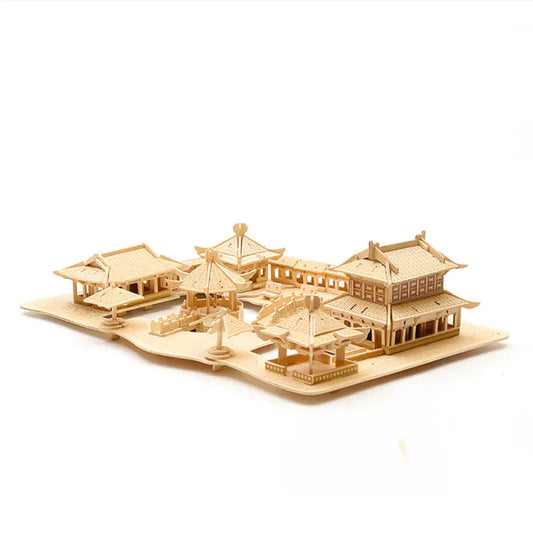 Stamping Hall of Supreme Harmony – 3D Wooden Puzzle Architectural Model (Historic Chinese Landmark)