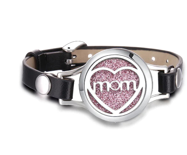 Essential Oil Aromatherapy Bracelet with Magnetic Closure