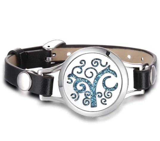 Essential Oil Aromatherapy Bracelet with Magnetic Closure