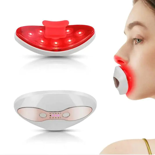 Lip Plumper and Moisturizer with LED and Heat Technology