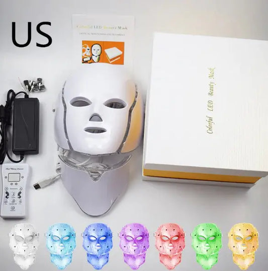 Wireless LED Face Mask for Acne and Wrinkles