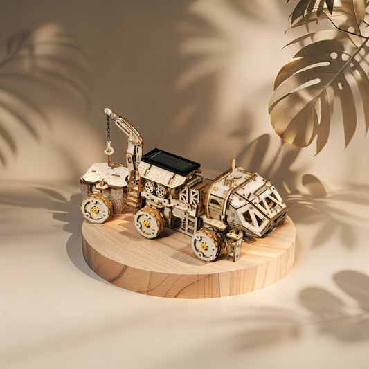 Mars Rover – Solar‑Powered 3D Wooden Mechanical Model (Ages 12+, Collectible Space Explorer)