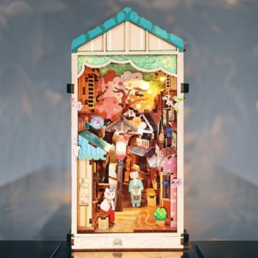 Cat Grocery Store DIY 3D Miniature Book Nook – Whimsical Build for Adults & Cat Lovers