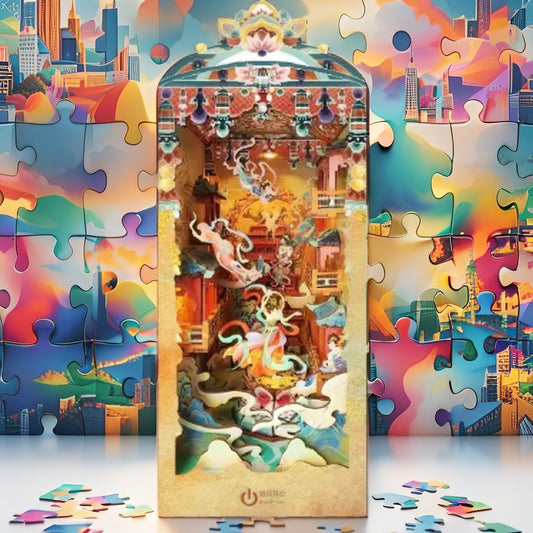 Flying Dance Music DIY 3D Miniature Book Nook – Whimsical Build for Adults & Music Lovers