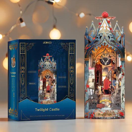 Twilight Castle DIY 3D Book Nook – Enchanted Fantasy Build for Adults