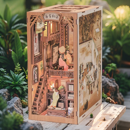 Moyun Study DIY Book Nook | Ancient Chinese Scholar's Retreat