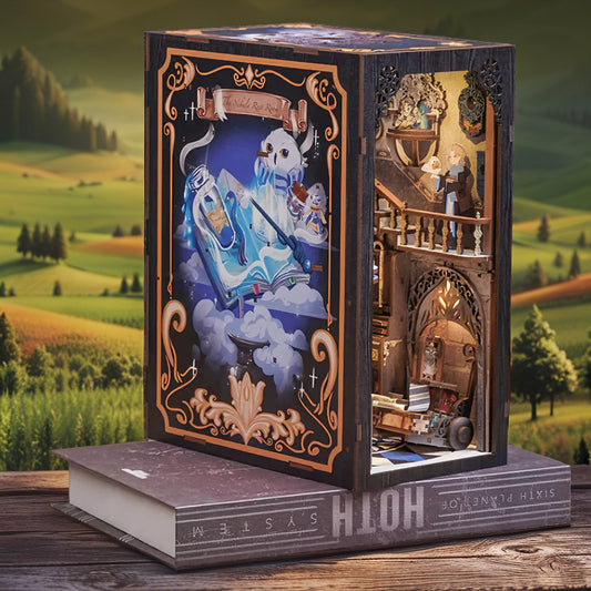 Nebula Rest Room DIY Book Nook | Magical Wizard's Common Room Kit