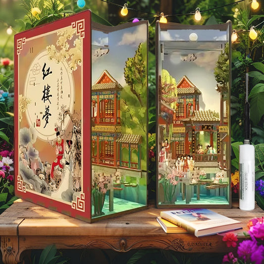 Dream of the Red Chamber DIY Book Nook | Classic Chinese Literature Kit