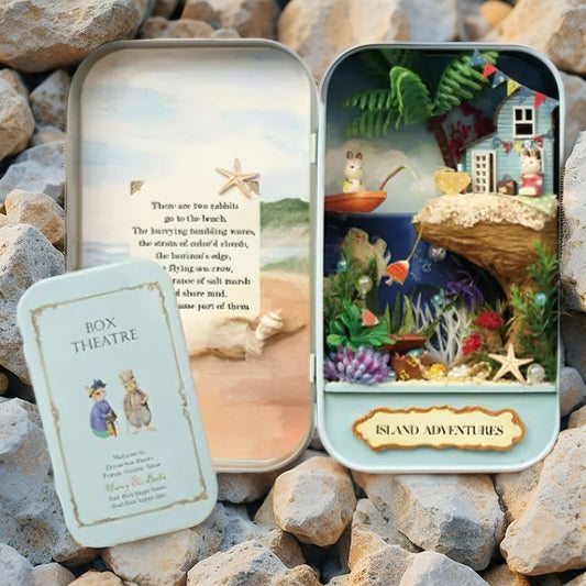 Island Adventures DIY Box Theater | Miniature Diorama Kit