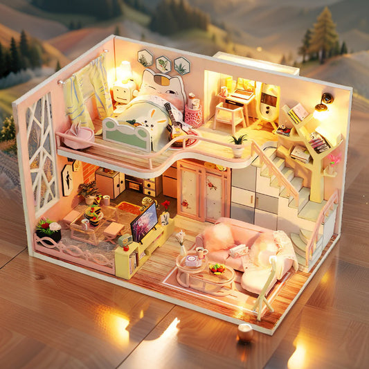 Enchanted Bloom Cabin DIY Kit ✨ | Build a Glowing, Musical Masterpiece
