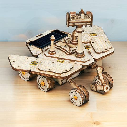 🚀 Optimized Listing: Courage Rover — Solar‑Powered 3D Wooden Mechanical Model