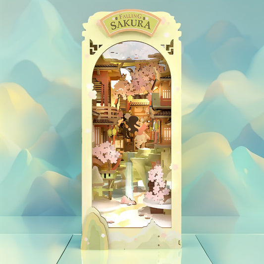 Sakura Valley DIY Book Nook | Serene Japanese Cherry Blossom Garden