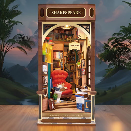 Picking Up Light Bookstore | DIY Miniature Kit with a Classic Literary Theme